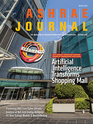 March 2025 ASHRAE Journal Cover